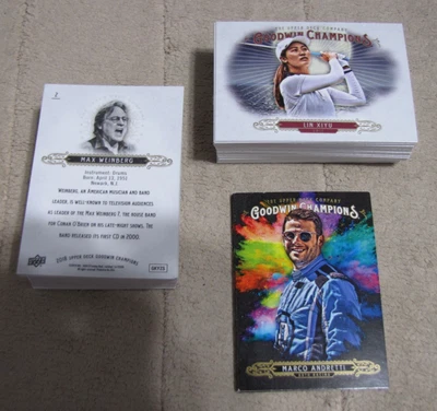 2018 Upper Deck Goodwin Champions (Pick Choose Complete) - Image 1 of 2
