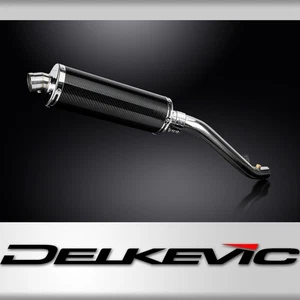 Kawasaki ZX6R ZX-6R Ninja 24-25 Echappement KIT-Silencieux 350mm Ovale Carbone - Imagen 1 de 4