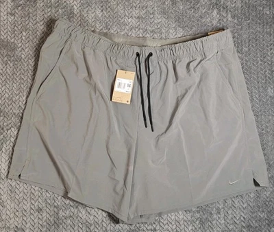 Pantalones Cortos para Correr Nike Challenger Forrados 7" Para Hombres 4XL Gris Dri-FIT DV9359-084 Foto 1 de 4