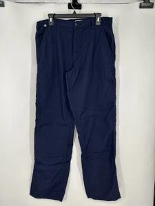 Carhartt FR Flame Resistant Carpenter Pants Navy Blue Work 73478-20 Size 34x34 - Picture 1 of 8