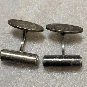 Gemelos Georg Jensen raros modelo 96 sin accesorios - Imagen 1 de 8