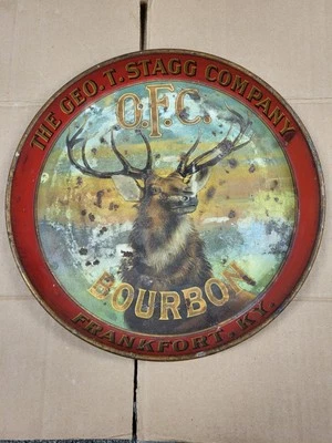 GEO. T. STAGG. Bourbon Plate O.F.C Distillery, Buffalo Trace - Image 1 of 4