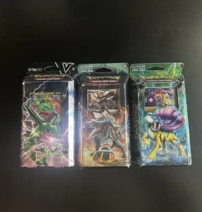 Pokémon Theme Decks Rayquaza Deck, Steel Sun, Lost Thunder Theme Decks - Picture 1 of 1