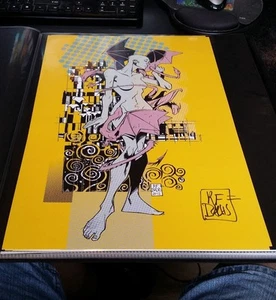 HAND SIGNED PRINT-AUTO/RF BACHS W/COA - Picture 1 of 1
