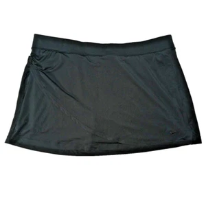 Women's Nike FITDRY Size M Black Golf Tennis Skorts - Picture 1 of 7