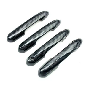 For Land Cruiser / Kluger 20-25 / RAV4 19-25 Carbon fiber Car Door Handles Cover - Picture 1 of 8