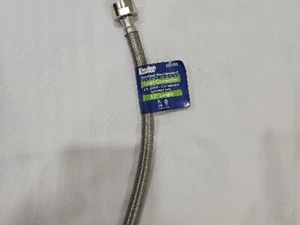 Conector de inodoro trenzado de acero inoxidable Kissler 31XJ59 3/8"" Comp X 7/8""... - Imagen 1 de 4