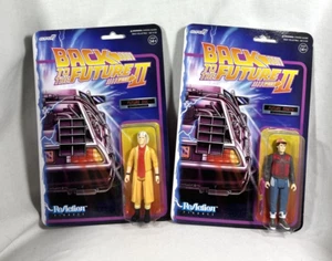 NUEVA FIGURA DE ACCIÓN FUNKO REACTION BACK TO THE FUTURE II MARTY & DOC 2015 SIN ABRIR - Imagen 1 de 14