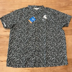 Columbia PFG NCAA Michigan State Spartans CLG Super Slack Tide Shirt Men’s XXL - Picture 1 of 7