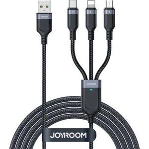 Ladekabel / Datenkabel USB-A zu USB-C / iPhone/ microUSB 3.5A 0.3m Joyroom - Zdjęcie 1 z 8