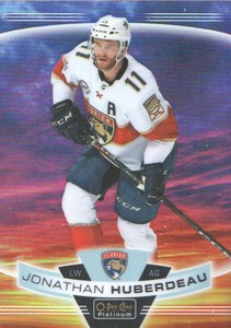2019-20 O-Pee-Chee Platinum Hockey Sunset Parallel #87 Jonathan Huberdeau