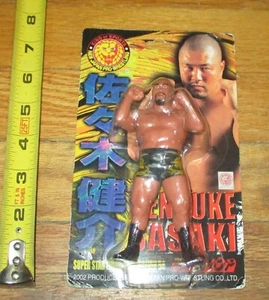 2002 New Japan Pro Wrestling NJPW Kensuke Sasaki Figure WCW All Japan Noah - Picture 1 of 5
