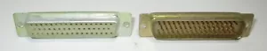 Cannon DB-50P Male & DB-50S Female 50 Pin Connectors NOS Without Packaging - Picture 1 of 3