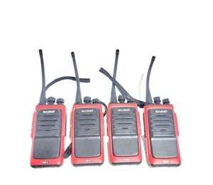 Arcshell AR-6 Black/Red Wireless 16 Channel Walkie Talkie NO BATTERIES INCLUDED - Picture 1 of 5