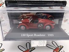 DIE CAST " 150 SPORT ROADSTER 1939 " MERCEDES COLLECTION SCALA 1/43