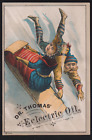 WILTON ME TRADE CARD, DR. THOMAS ECLECTRIC OIL, PIKE &amp; MOSMAN, DRUGSSITS  Z146