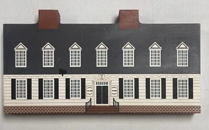 The Cats Meow 1993 Williamsburg Serie Raleigh Tavern Holzhaus Dorf - Bild 1 von 9
