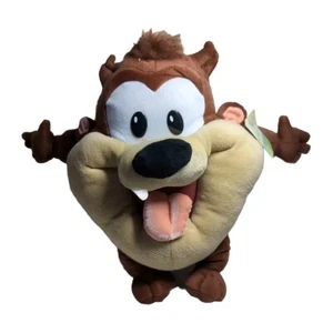 Vintage Six Flags Baby Taz Tasmanian Devil Jumbo Plush 22 Inch Looney Tunes - Picture 1 of 3