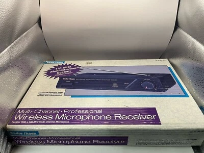 Radio Shack 170-MHz Multi-Channel Wireless Microphone Receiver. New. 32-1233 - Image 1 of 4