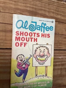 Al Jaffee Shoots His Mouth Paperback Signet 1st Printing $1.95 Free Shipping - Picture 1 of 3
