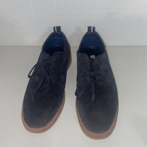 Steve Madden Men’s Size 7 Suede Navy Shoes Oxfords Dress Casual Blue Stylish Hot - Picture 1 of 8