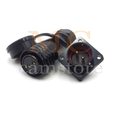 WEIPU SA2010/S2, SA2013/P2 2 pin waterproof connector IP67 solder connector plug - Image 1 of 4