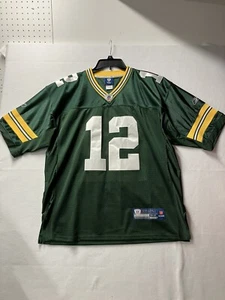 Aaron Rodgers Green Bay Packers Stiched Reebok On Field NFL Jersey Size 52 - Picture 1 of 6