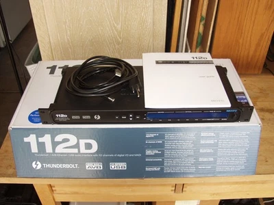 MOTU 112D Digital Audio Interface and mixer MADI, AVB, USB, Thunderbolt - Image 1 of 3
