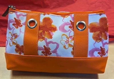 Bolsa de Maquillaje Lancome - Naranja, Rosa, Blanco Floral - Cosméticos y Artículos de Aseo  Foto 1 de 4