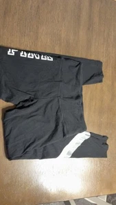 Vs pink leggings new medium black w/ white logo - Picture 1 of 2