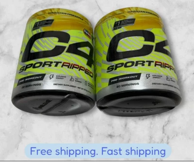2x Cellucor C4 Polvo Pre Entrenamiento Deportivo Rasgado Piña Hawaiana, 20 Porciones Foto 1 de 4