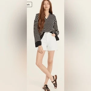 J. Crew High-Rise Denim Short - Picture 1 of 7