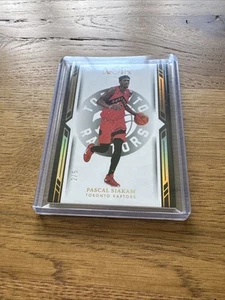 2022-23 Panini Noir - Icon Edition Pascal Siakam #86 Holo Silver /5 - Picture 1 of 2