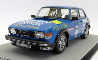 Tecnomodel 1/18 Scale T18-91D Saab 99 Turbo Swedish Rally 1981 #3 Blomqvist - Image 1 of 4