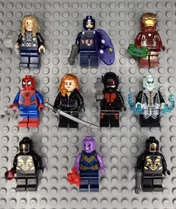 Lego Marvel Super Heroes Minifigures Lot and Accessories - Picture 1 of 1