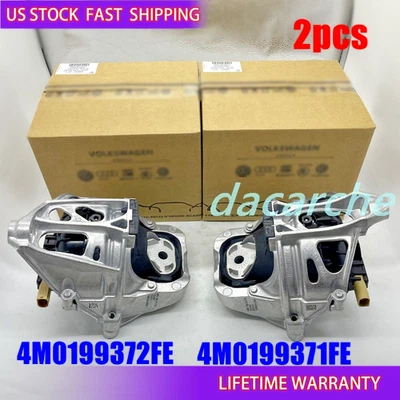 Pair of  Engine Mounts Fit For Audi Q5 2.0 Sportback 2018-2024 Q7 2.0T 2016-2025 - Image 1 of 4