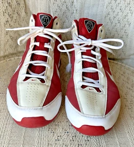 2009 Nike Shox Vision TB weiß/Varsity rot/metallic silber 367190-112 Herren 12 - Bild 1 von 16