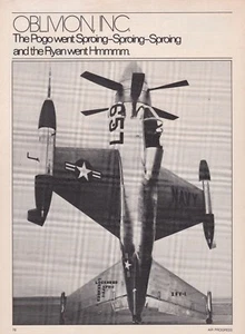Ryan X-13 VTOL Aircraft Report 4.10.2025l - Bild 1 von 2