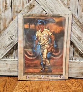 *RARE* Limited Edition Ron Santo Hall of Fame 2012 Lithograph by John Hanley