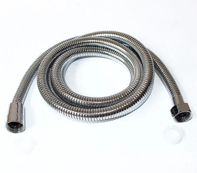 1,5m Metall Brauseschlauch Duschschlauch Brausenschlauch schlauch (1,5mS-Metall) - Bild 1 von 3