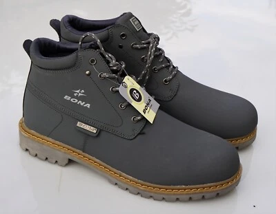 SCARPONCINO UOMO TG. 44 - MICROFIBRA EFFETTO SCAMOSCIATO - GRIGIO SCURO - Immagine 1 di 4