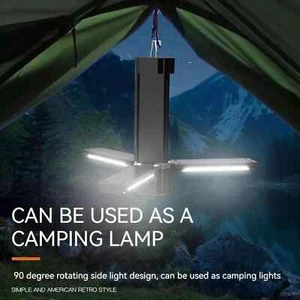 Linterna plegable para acampar al aire libre de tendencia lámpara de tienda herramientas de camping - Imagen 1 de 6
