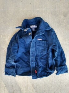 Boys Blue Woolrich Chamois Shirt Size 2T/3T/XXS - Picture 1 of 2