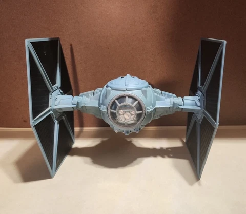 2003 Hasbro Star Wars Tie Fighter W/ Detachable Wings Ship Only No Figure Cover