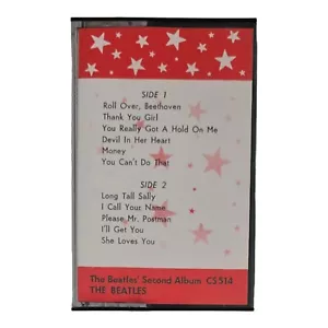 RARE The Beatles - The Beatles Second Album Cassette by US Tape Inc LIKE NEW! - Picture 1 of 9