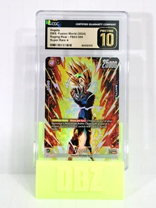 Vegeta - FB03-089 (Alternate Art) - Raging Roar (FB03) - CGC Pristine 10 - Picture 1 of 7