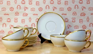 Vintage Elite Limoges Cups & Saucers - Set of 6 - Picture 1 of 5