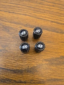 Hunday Valve Stem Caps Black 4 Pc  - Bild 1 von 2