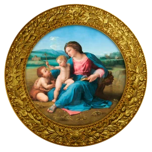 2022 Cameroon Alba Madonna Raphael Santi 17.50g 999 Silver Proof Mintage 555 - Picture 1 of 1