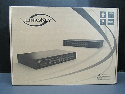 New Linkskey LKS-SR16 16-Port 10/100 Fast Ethernet Rackmountable Switch - Image 1 of 3